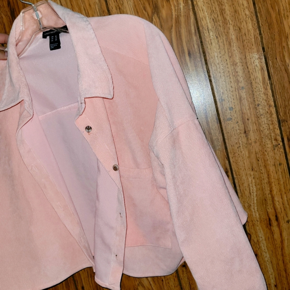 Pink corduroy Jacket